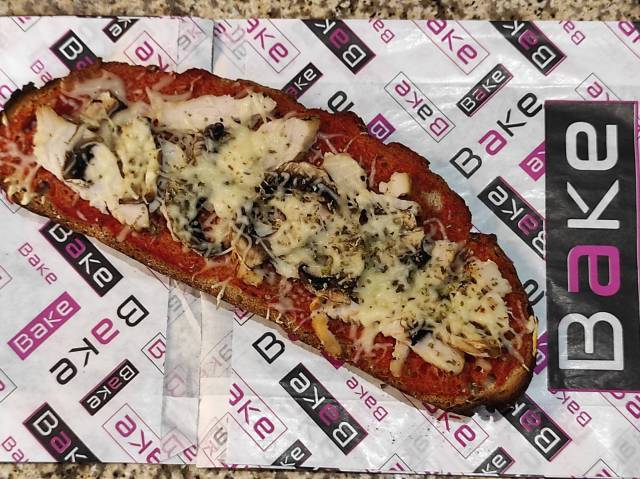 Tartine poulet champignons