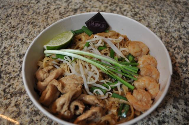 Pad thai poulet crevette 